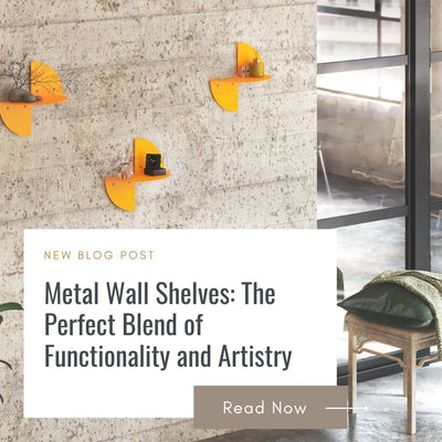Metal Wall Shelves: The Perfect Blend of Functionality and Artistry