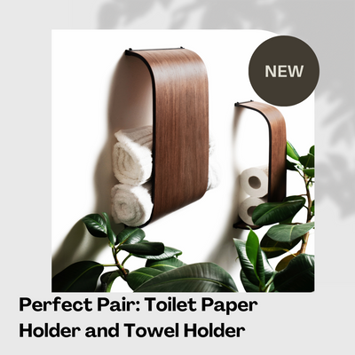 Revamp Your Bathroom with the Perfect Pair: Elegant Toilet Paper and Towel Holders