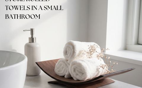 Rolled Towel Holders: How to Store Rolled Towels in a Small Bathroom