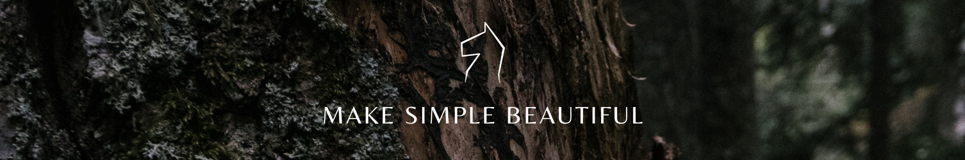Make Simple Beautiful banner for EWART WOODS