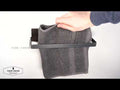 Metal towel rack