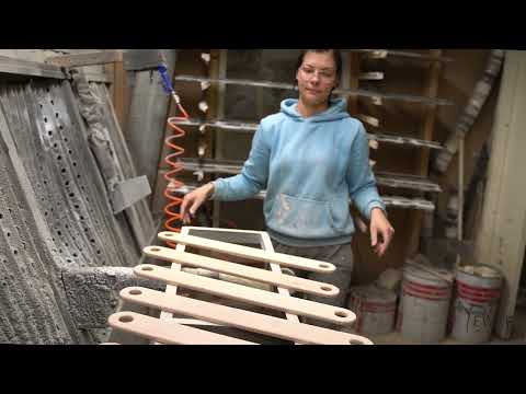 Wooden hexagon shape balance beam