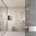 Toilet paper holder unique and convenient for bathroom space