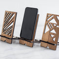 Wooden phone stand - EWART WOODS