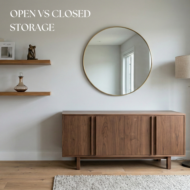 The Psychology of Open vs Closed Storage