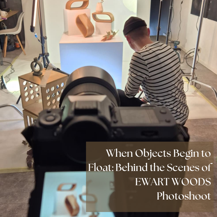 When Objects Begin to Float: Behind the Scenes of Our Latest Photoshoot