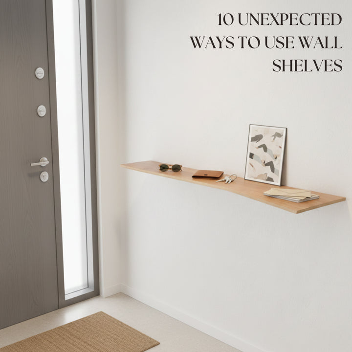 10 Unexpected Ways to Use Wall Shelves (Not Just for Books)
