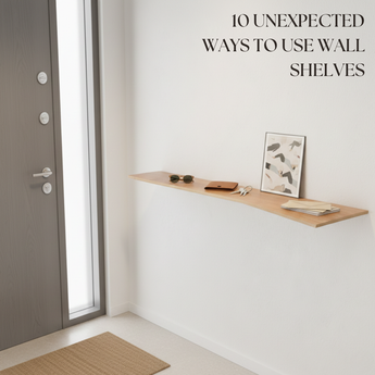 10 Unexpected Ways to Use Wall Shelves (Not Just for Books)