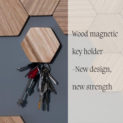 New magnetic key holder - new design, new strength