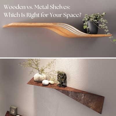 Wooden vs. Metal Shelves: Which Is Right for Your Space?