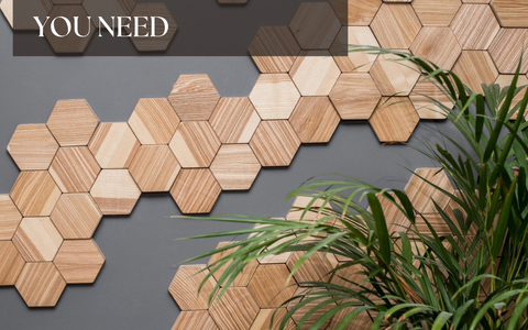 Hexagon Wall Art: How Many Pieces You Need (and How to Lay Them Out)