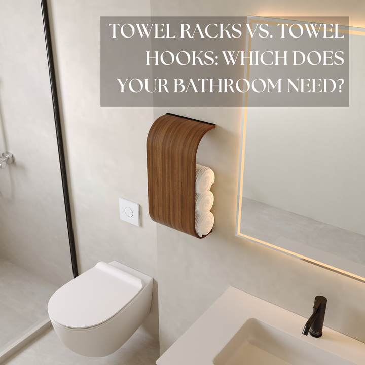 Towel Racks vs. Towel Hooks: Which One Does Your Bathroom Actually Need?