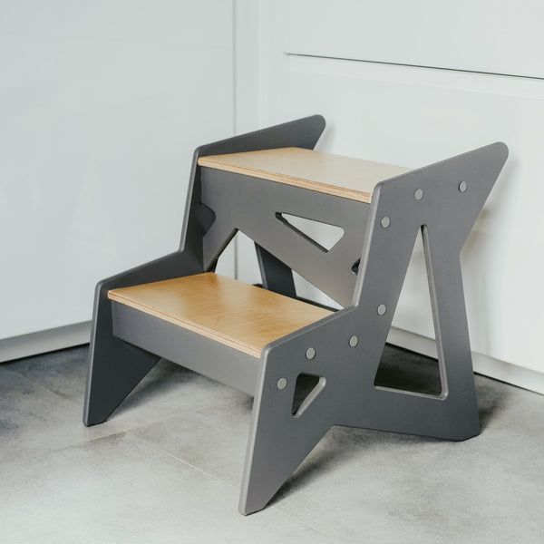 step stool climbing 