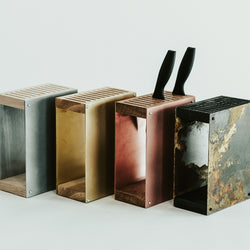 knife blocks steel wood