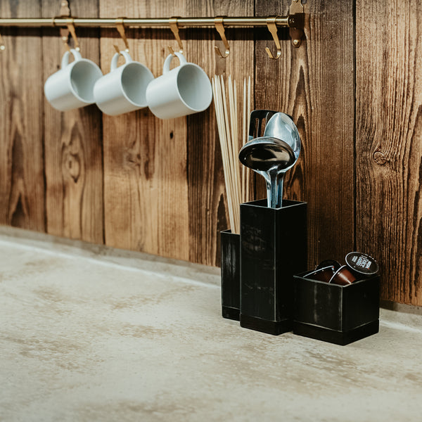 kitchen knife block holder utensil holder 