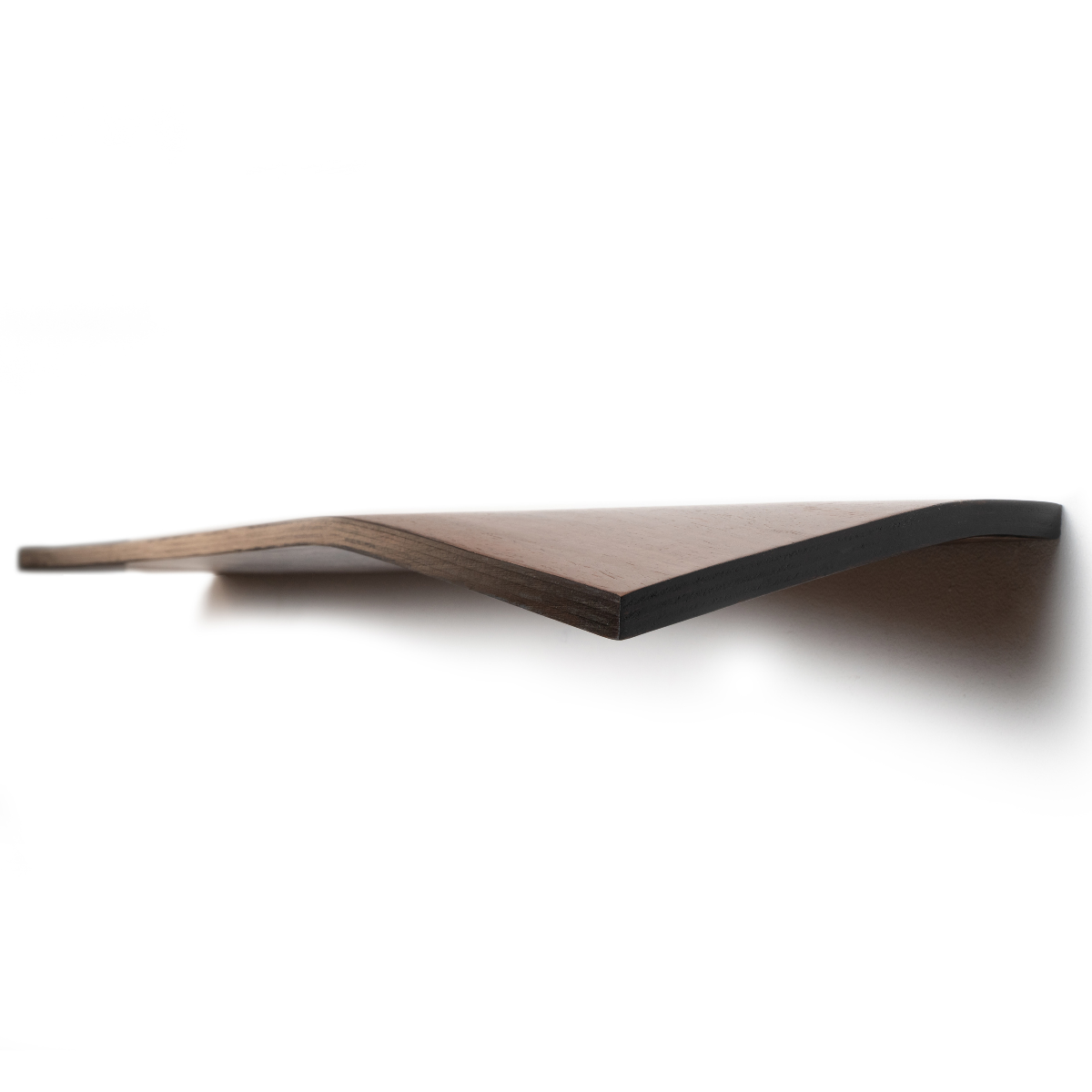 Floating Wall Shelf Curved Edge