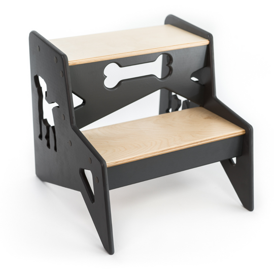 Tabouret en bois (Chien)