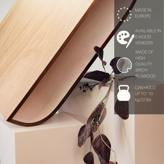 White Floating Nighstand Small