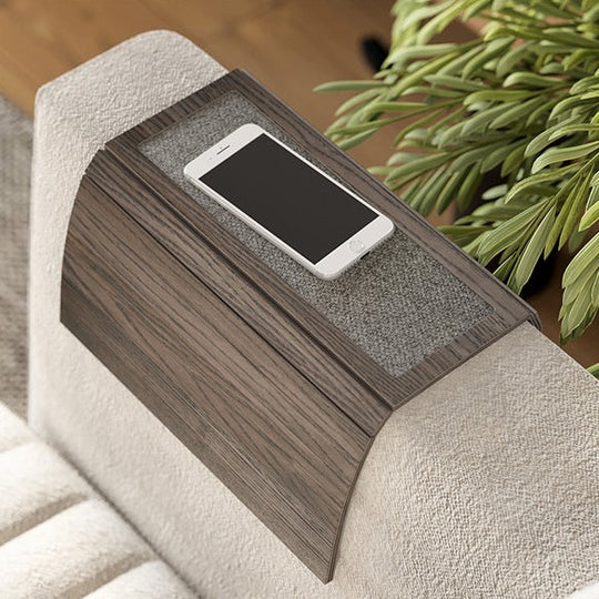 Plateau de bras de canapé (gris)