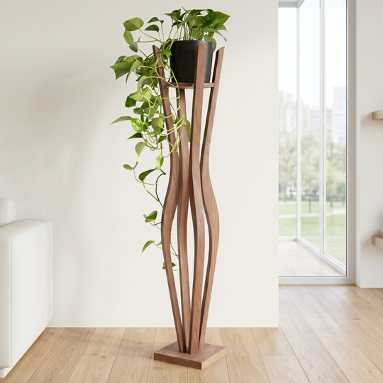 Tall Plant Stand WAVE