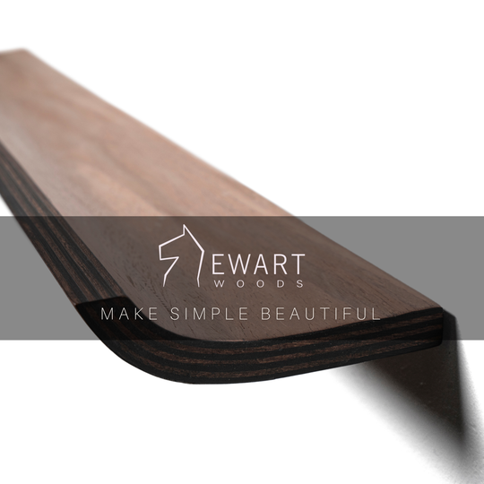 Picture ledge shelf design by EWART WOODS 