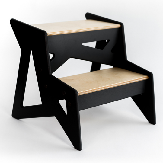 Tabouret Marchepied en Bois (Géométrique)