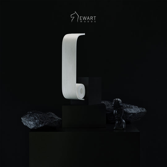 White Toilet Paper Holder - Bridge