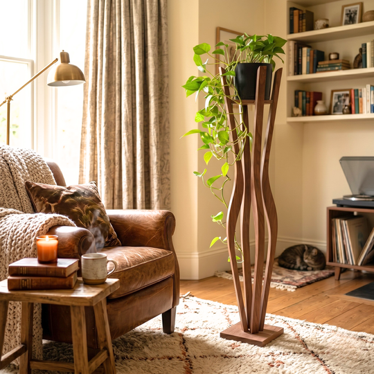 Tall Plant Stand WAVE