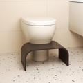 Toddler step stool for bathroom close-up display