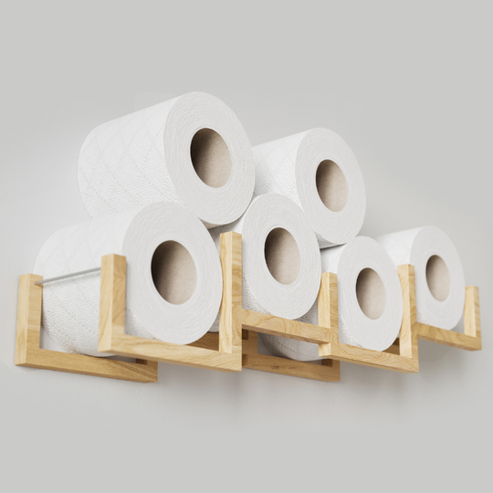 Toilet paper holder wall mounted Bricks - EWART WOODS