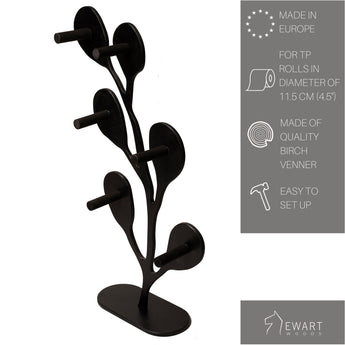 Toilet paper holder stand Coral - EWART WOODS