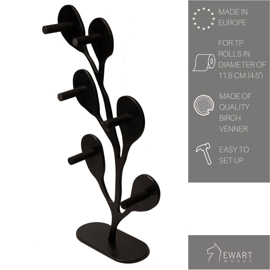 Toilet paper holder stand Coral - EWART WOODS