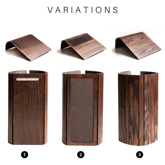 Sofa arm tray (dark brown) - EWART WOODS