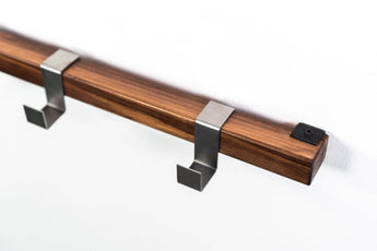 Wall hanger with 5 metal hooks - EWART WOODS