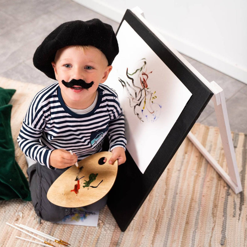 Wooden kids chalkboard easel children drawing board in birch plywood