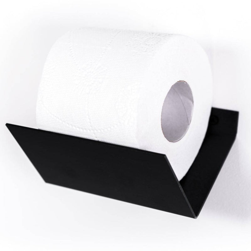 Mini metal V shape toilet paper holder wall mounted bathroom roll holder